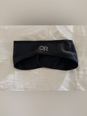 Outdoor Research Black Headband Ear Cover Windproof Unisex